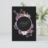 ゴシック結婚詳細エンクロージャ情報カードN100 エンクロージャーカード (スタンド正面)