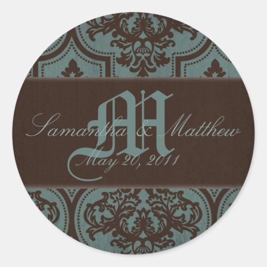 ゴシック花嫁SDステッカー2 ラウンドシール (正面)