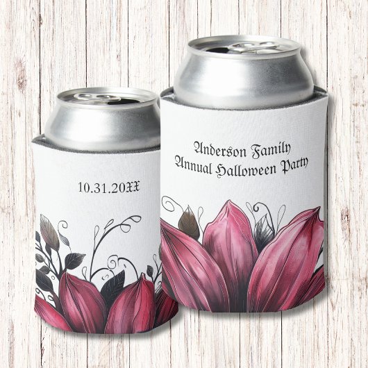 ゴシック花年ハローウィンパーティ 缶クーラー