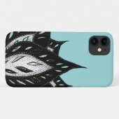ゴシック花抽象芸術タトゥーデザイン Case-Mate iPhoneケース (裏面(横))