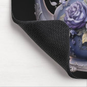 ゴシック華美紫ビクトリアン茶釜 マウスパッド (コーナー)