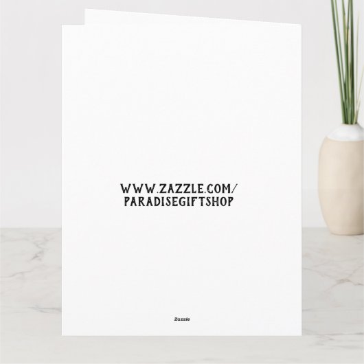 ゴシック誕生日EMOゴシックのガールカードを持っている カード (裏面)