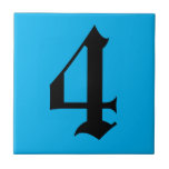 ゴシック調の家のナンバータイル2 タイル<br><div class="desc">ゴシック風の家のナンバータイル。</div>