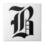 ゴシック調の文字タイル タイル<br><div class="desc">ゴシック文字のタイル。白は黒。カスタムシンボルや象徴</div>