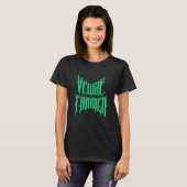 ゴシック調の野菜農家のベジタブルファーマー Tシャツ (正面フル)