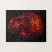 ゴシック赤スカル ジグソーパズル (横)