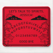 ゴシック赤黒フローラ遊技盤 マウスパッド (正面)