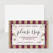 ゴシック返信はがき封入カード エンクロージャーカード (正面/裏面)