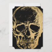 ゴシック釉 |招待状 |黒 招待状 (裏面)