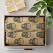 ゴシック金ゴールド系デザイン1 薄葉紙 (ギフト)