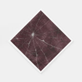 ゴシック銀くもの巣 動揺して スタンダードランチョンナプキン (角)