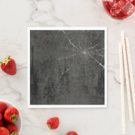 ゴシック銀くもの巣 動揺して スタンダードランチョンナプキン