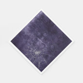 ゴシック銀くもの巣 動揺して スタンダードランチョンナプキン (角)