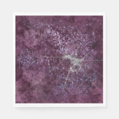 ゴシック銀くもの巣 動揺して スタンダードランチョンナプキン (正面)