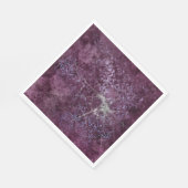 ゴシック銀くもの巣 動揺して スタンダードランチョンナプキン (角)