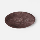 ゴシック銀くもの巣 動揺して ペーパープレート (アングル)