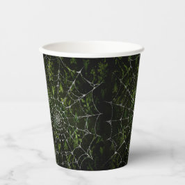 ゴシック銀くもの巣 動揺して 紙コップ