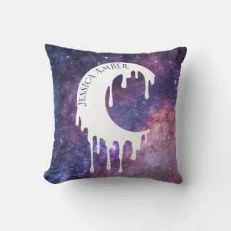 ゴシック銀河系ホワイトドリッティングムーン名 クッション