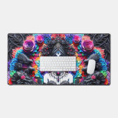 ゴシック開花:紙・アート皇后 デスクマット (キーボード&マウス)