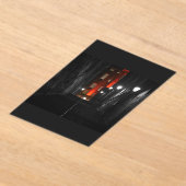 ゴシック階段 アクリル招待状 (レイダウン)