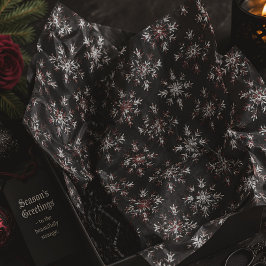 ゴシック雪の結晶 クリープマス クリスマス 薄葉紙