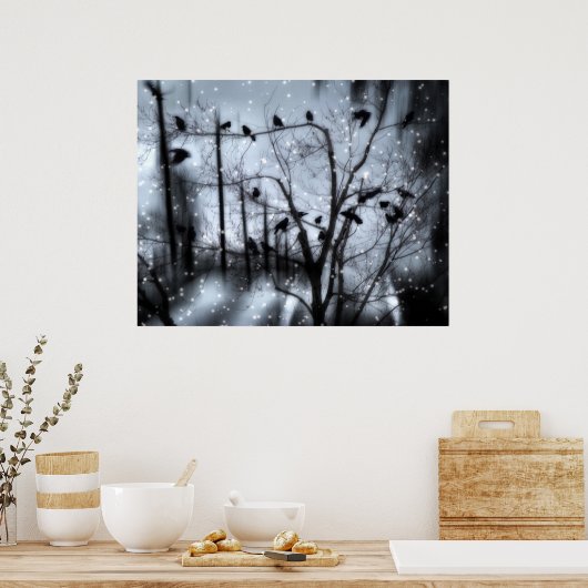 ゴシック雪 ポスター (キッチン)