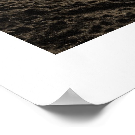 ゴシック音楽の歌詞のゴシックまたは概念 ポスター (角)