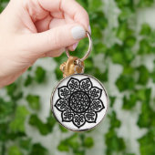 ゴシック風の太陽 キーホルダー (手)