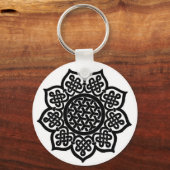 ゴシック風の太陽 キーホルダー (裏面)