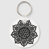 ゴシック風の太陽 キーホルダー (裏面)