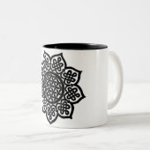 ゴシック風の太陽 ツートーンマグカップ (正面右)