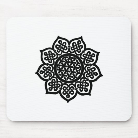 ゴシック風の太陽 マウスパッド (正面)