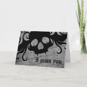 ゴシック風の寂しさ カード (正面)