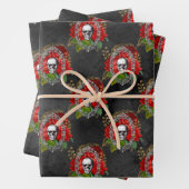 ゴシック風の小さなクリスマスを過ごす ラッピングペーパーシート (インサイチュ)