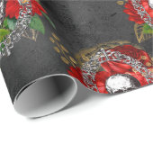 ゴシック風の小さなクリスマスを過ごす ラッピングペーパー (ロールコーナー)