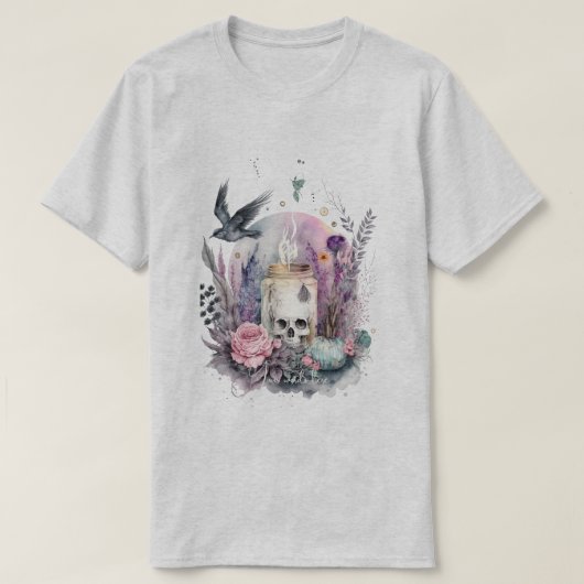 ゴシック風の秋を作る Tシャツ (デザイン正面)