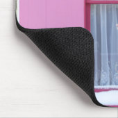 ゴシック風の窓と雪 – マーサのブドウ畑 マウスパッド (コーナー)