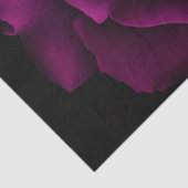 ゴシック風の紫赤バラの花 薄葉紙 (詳細)