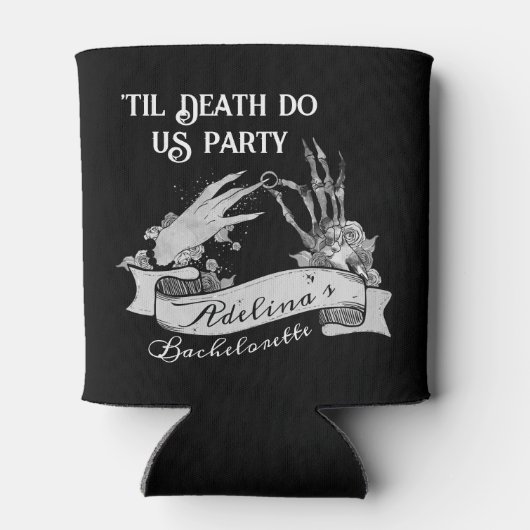 ゴシック風の花嫁または死ぬまで死亡バチェロレッテ週末 缶クーラー (裏面)