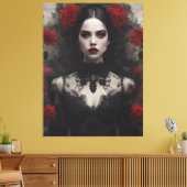 ゴシック風の花嫁 キャンバスプリント (インサイチュ (リビング))