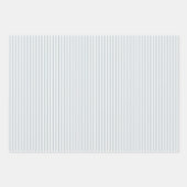 ゴシック風の赤ちゃんシャワーブルービクトリアンロッキングホース ラッピングペーパーシート (正面2)