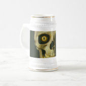 ゴシック風デビルスカルシュタイン ビールジョッキ (正面左)