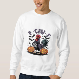 ゴシック風ハシブトガラス おもしろTシャツ スウェットシャツ
