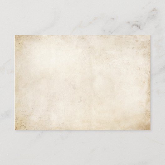 ゴシック風ベビーシャワーおむつラッフル囲いカード エンクロージャーカード (裏面)