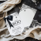 ゴシック風 リトル ブー ベイビー シャワーの招待状 招待状