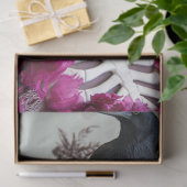 ゴシック骨格フローラスカルレイヴンデクページ 薄葉紙 (ギフト)