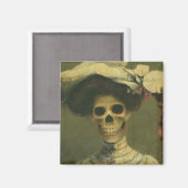 ゴシック骨格レディーマグネット マグネット (正面/裏面)