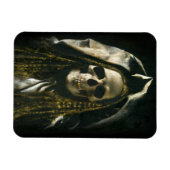 ゴシック骨格幽霊可撓磁石 マグネット (横)