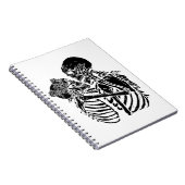 ゴシック骨格愛好家バレンタイン ノートブック (右側)