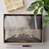 ゴシック骨格結婚のハロウィーンデコップ 薄葉紙 (ギフト)